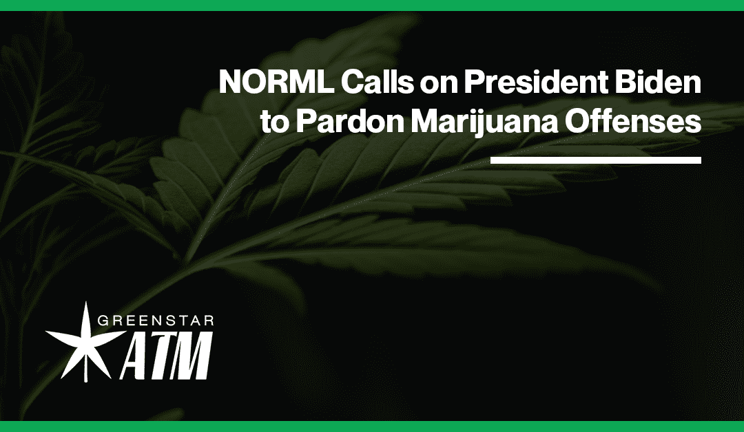 NORML Calls on President Biden to Pardon Marijuana Offenses