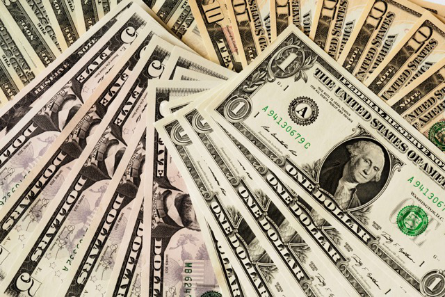 a stack of cash
