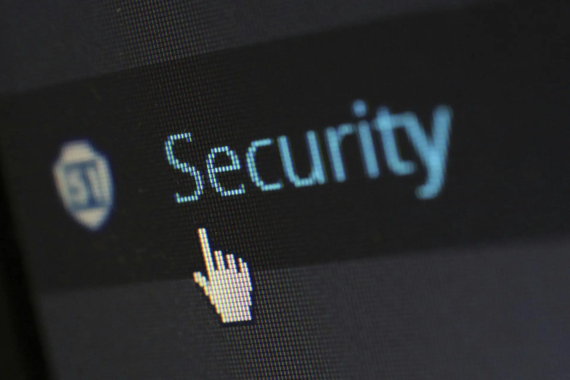 Close-up of a computer screen displaying security monitoring for ATM systems